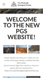 Mobile Screenshot of pittsburghgeologicalsociety.org